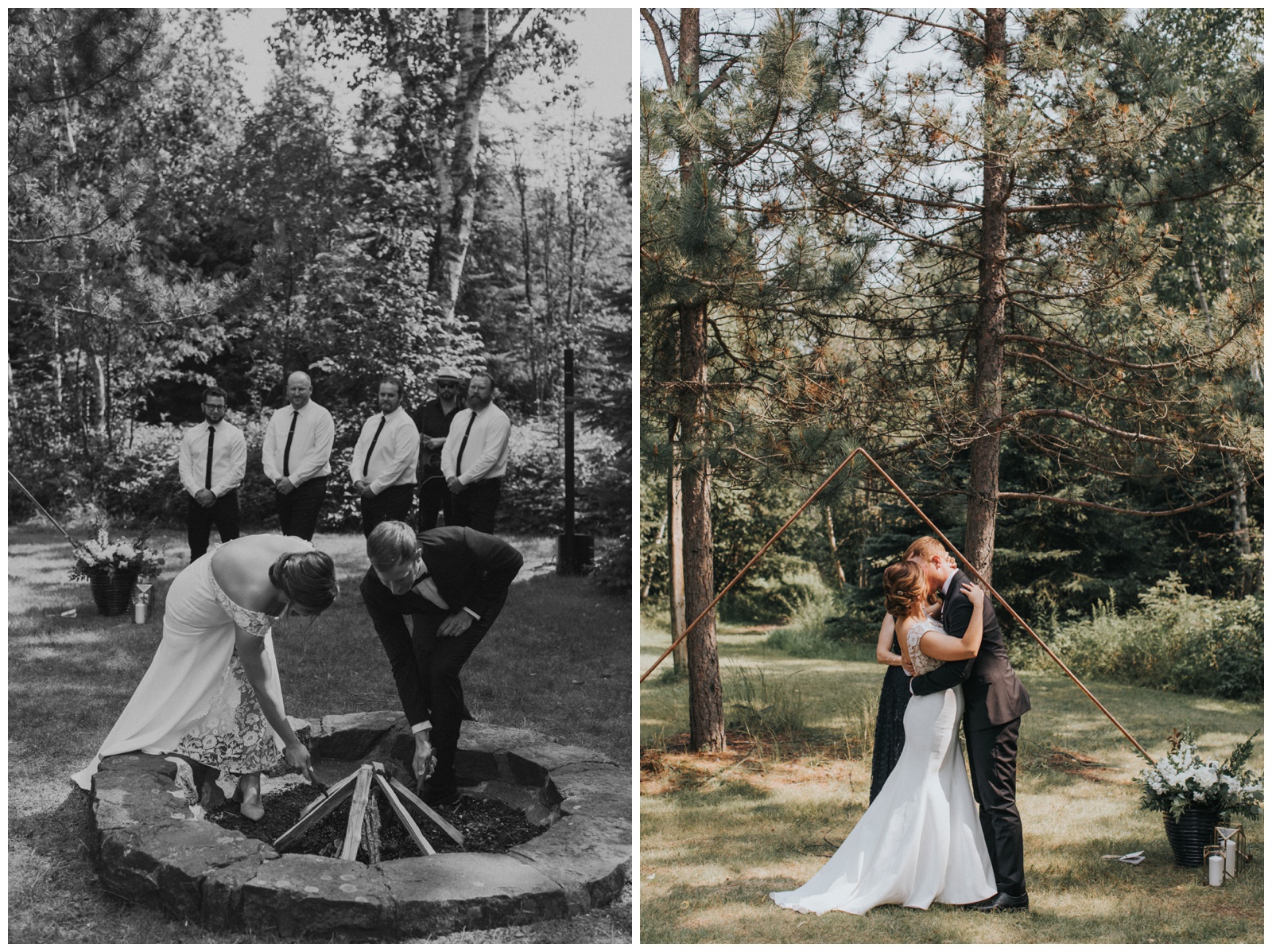 Gerryanne + Adam // Gooseberry Falls Wedding