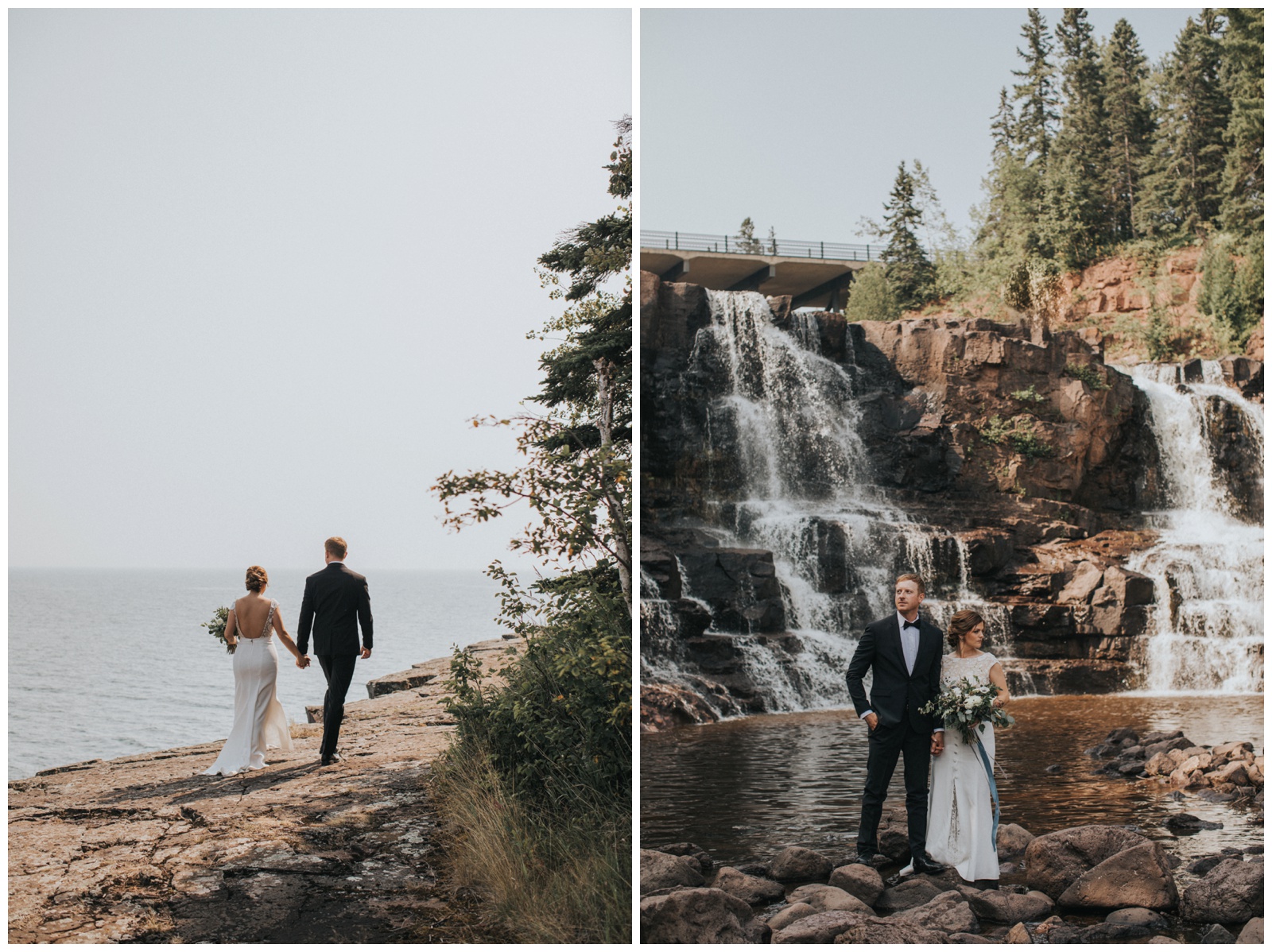 Gerryanne + Adam // Gooseberry Falls Wedding